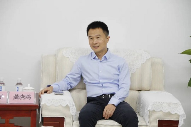 湖南省委统战部副部长、省工商联党组书记胡建新一行莅临瑞方人力考察指导 第3张
